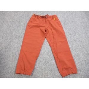 Nike ACG Pants Mens Extra Large Brown Trail Hiking Outdoors Tapered Belted 34X28